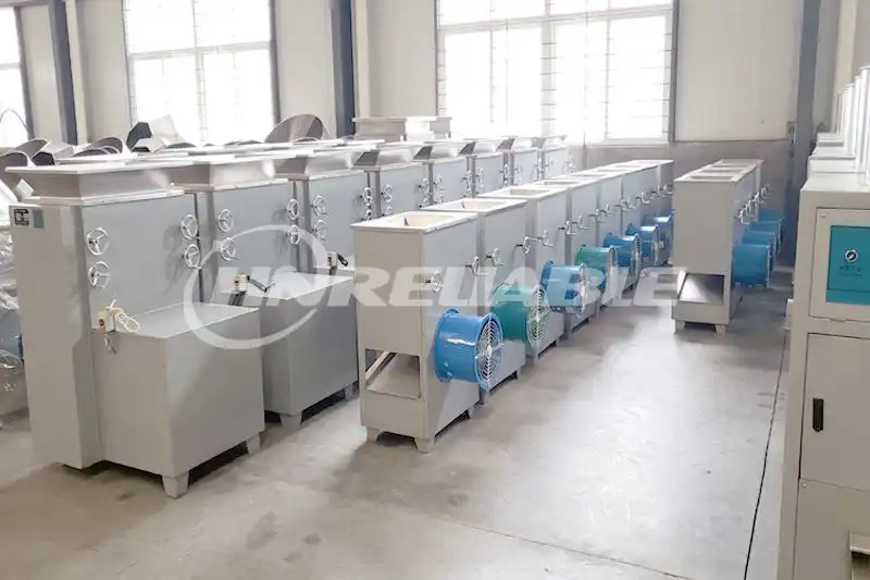 Automatic Garlic Clove Breaking and Peeling Line with Selection Conveyor