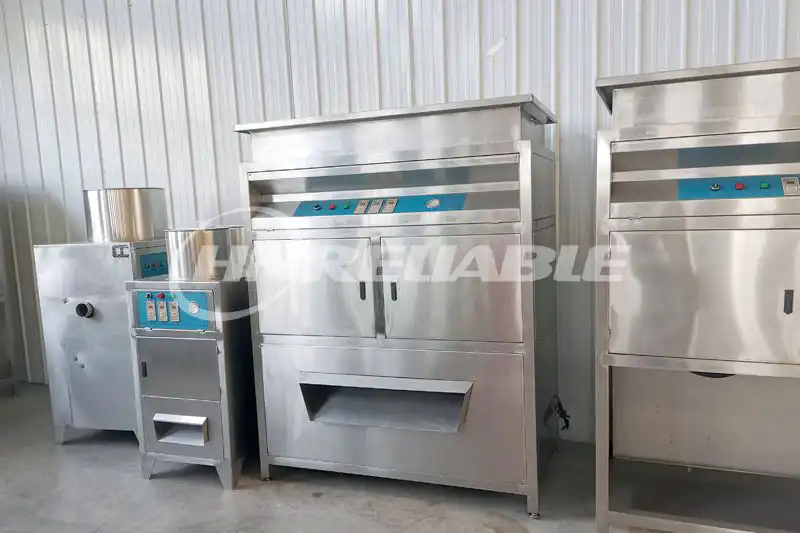 Pneumatic 10kgh Garlic Peeling Machine